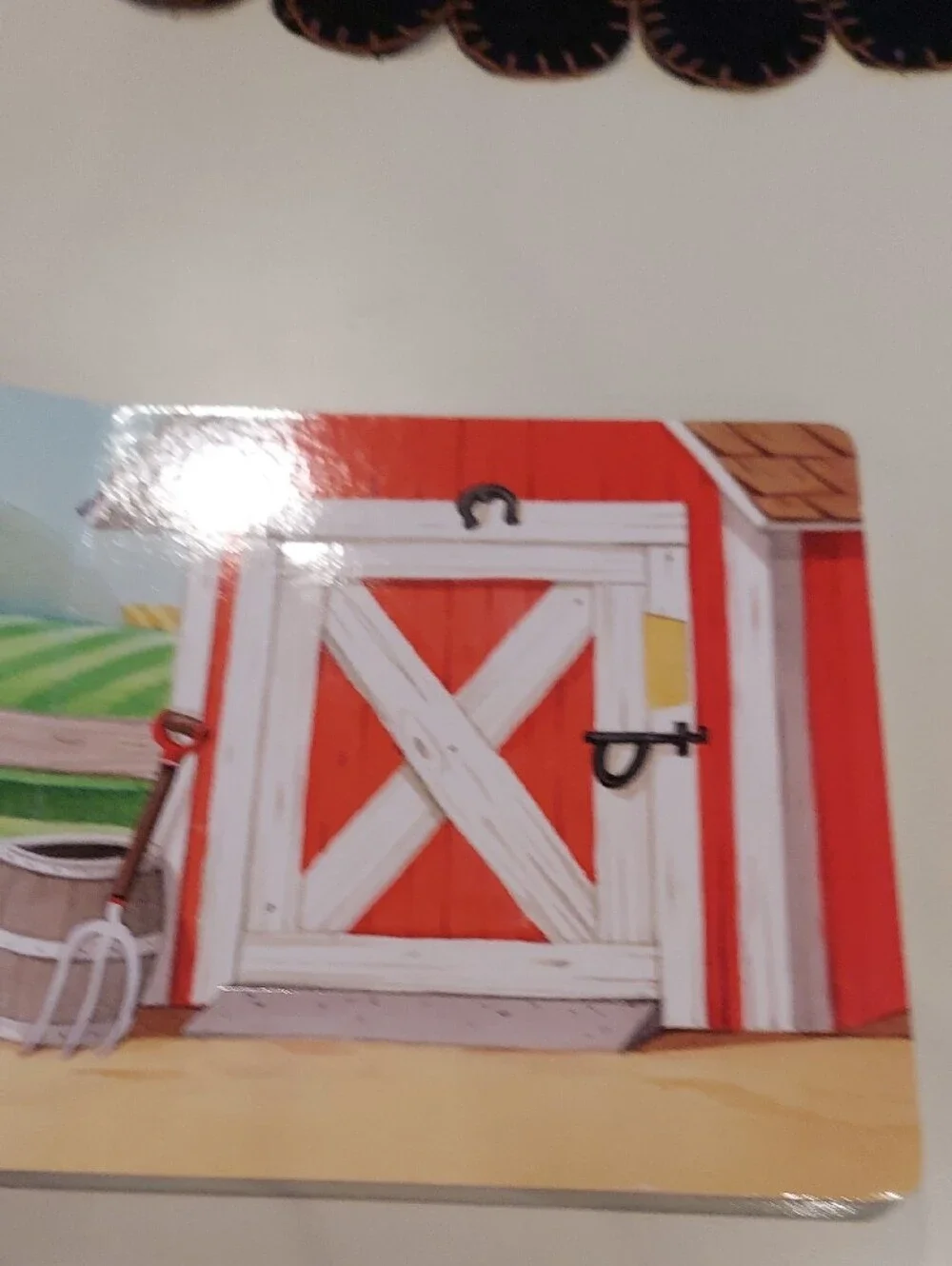 Open the Barn Door Interactive Baby Board Book